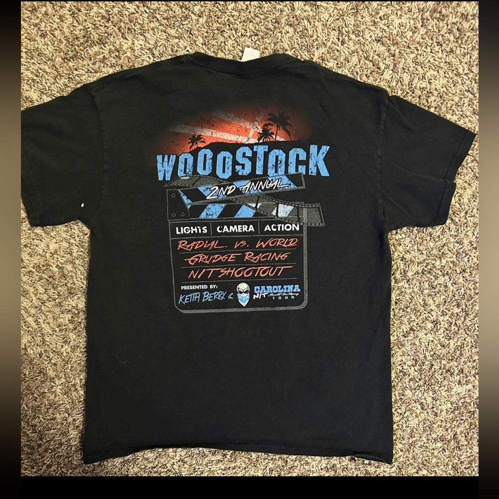 Woostock t-shirt